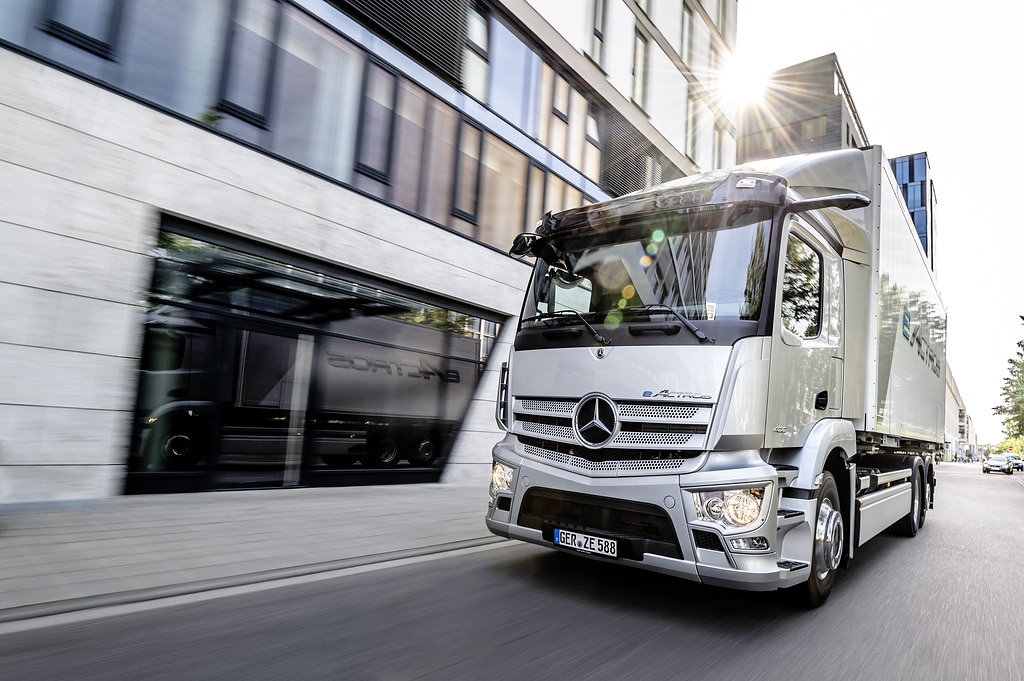 Start of Production of battery-electric eActros at Mercedes-Benz Plant Wörth