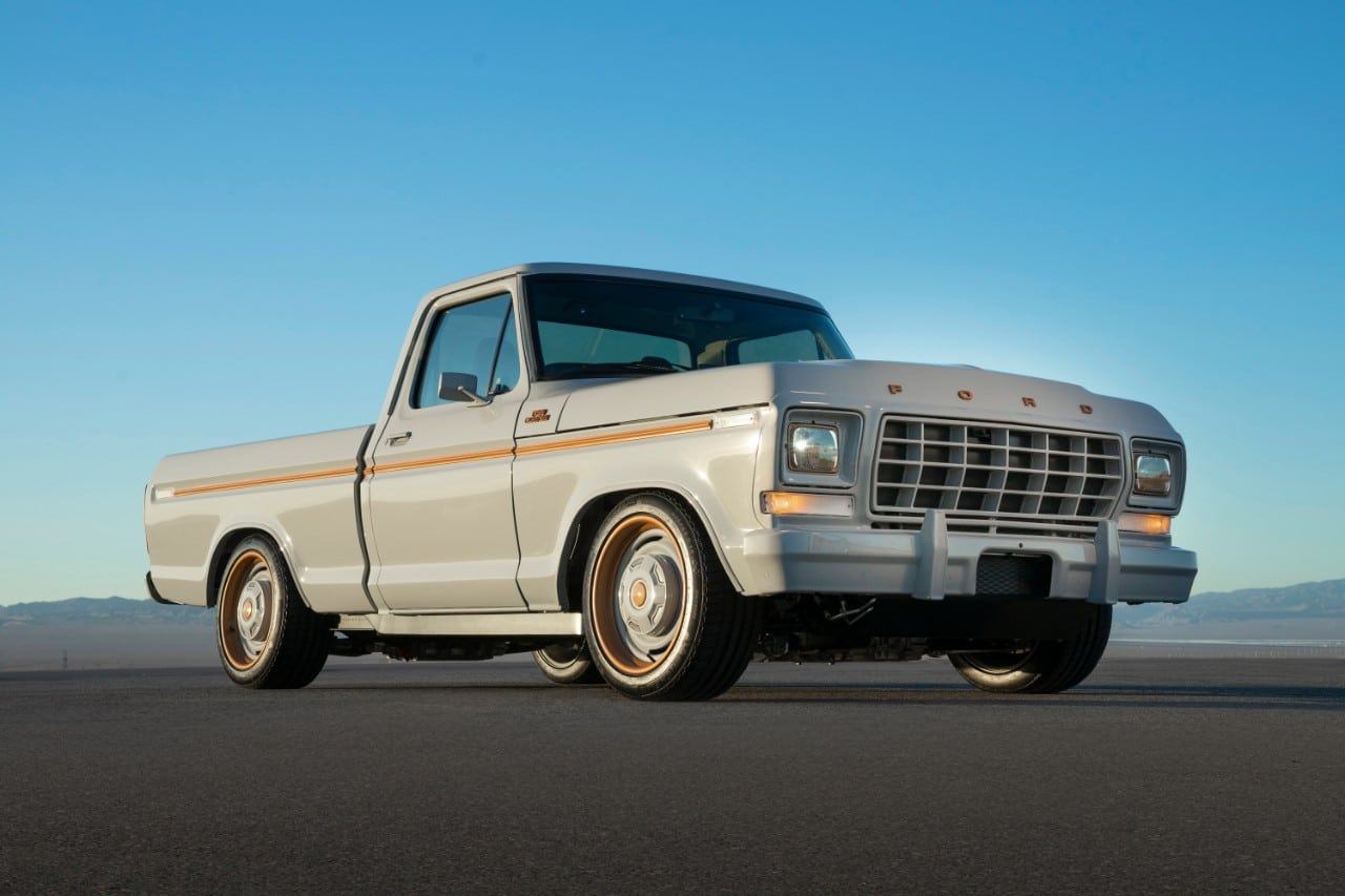 Ford Unveils All-Electric F-100 Eluminator Concept