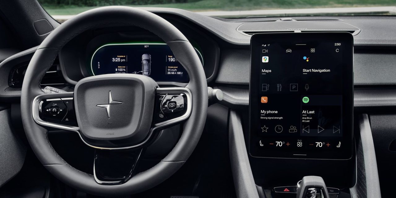 Polestar 2 Electric Vehicle Named “2021 Wards 10 Best UX” Winner For In-Car Connectivity and User Friendliness