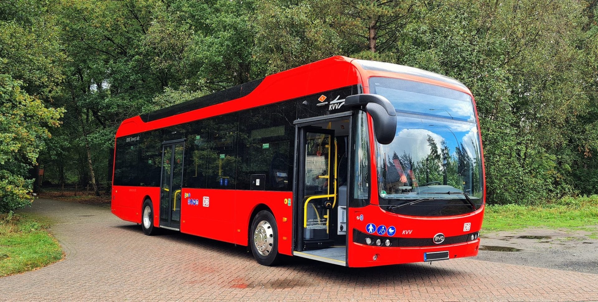 BYD new generation electric buses delivered to Deutsche Bahn in Germany