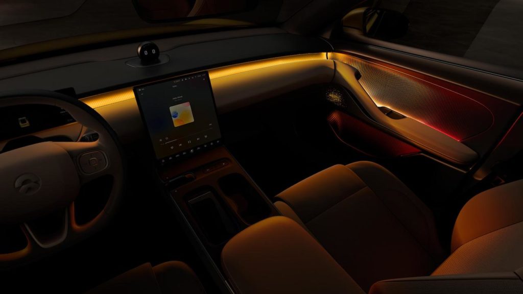 Smart Electric Sedan ET5 Unveiled - Interior