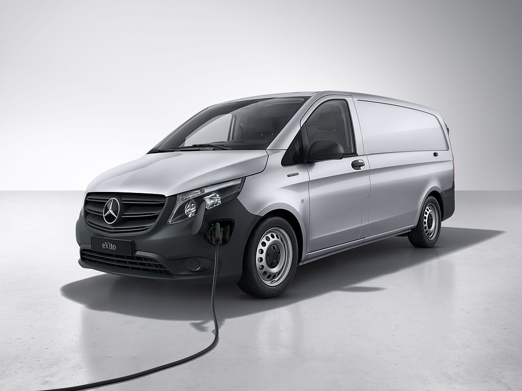 New Mercedes-Benz eVito panel van with larger battery capacity available