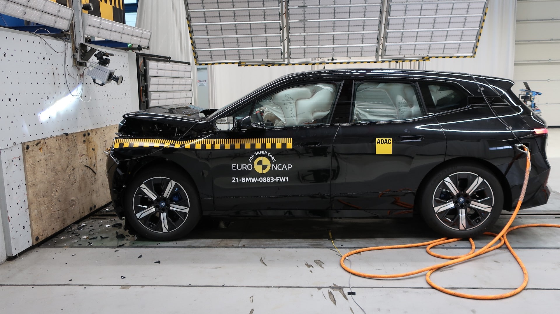 BMW iX achieves highest possible five-star rating in Euro NCAP safety assessment.