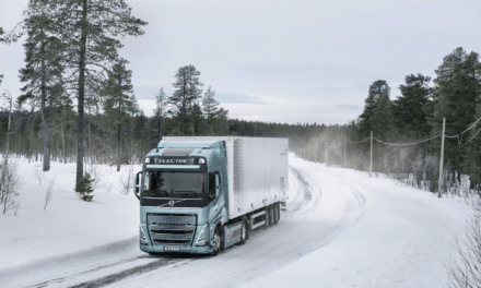 Volvo’s electric trucks tested in extreme winter weather
