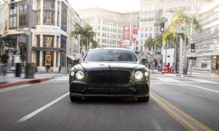 Bentley Flying Spur Electrifies in Beverly Hills