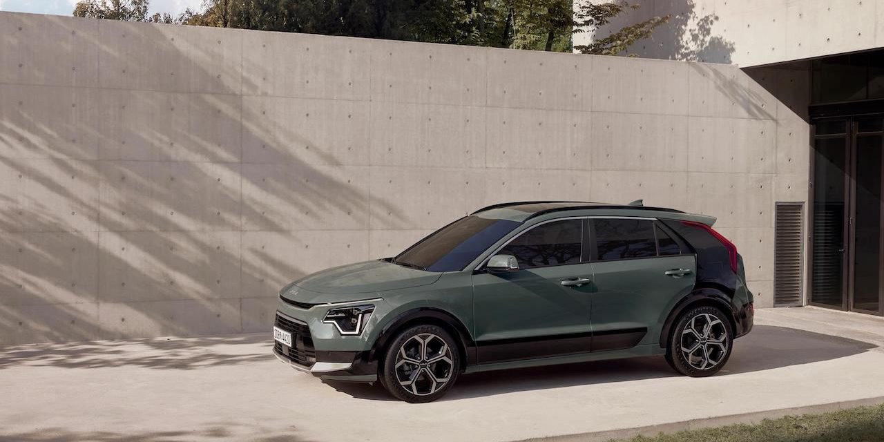 The all−new Niro embodies Kia’s commitment to a sustainable future