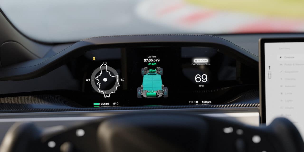 Tesla Introduces Plaid Track Mode