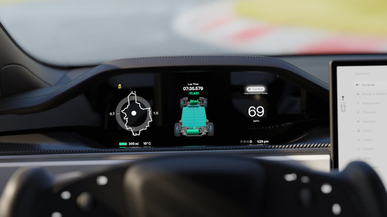 Introducing Plaid Track Mode from Tesla