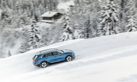 Handling the Norwegian winter with Audi e-tron￼