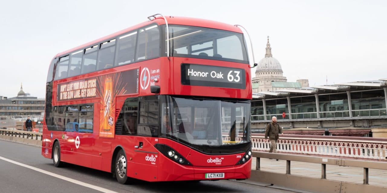 BYD ADL Partnership Delivers 29 Enviro400EV Electric Buses to Abellio London