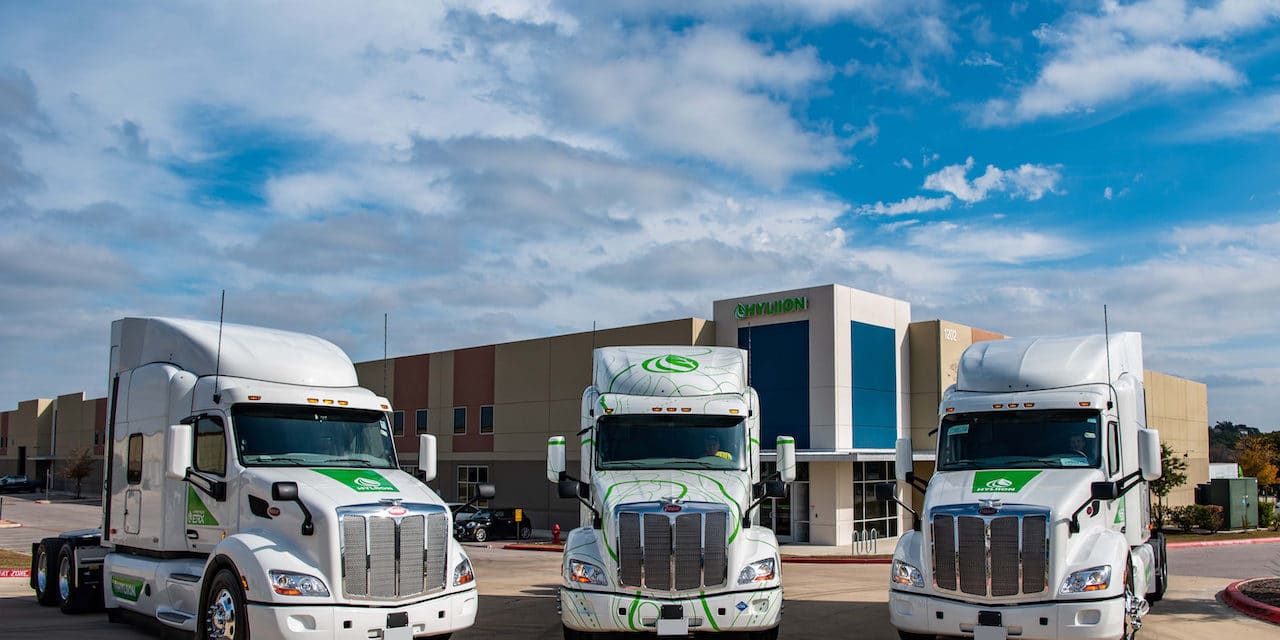 GreenPath Logistics Orders 50 Hyliion Hypertruck ERX™ Units