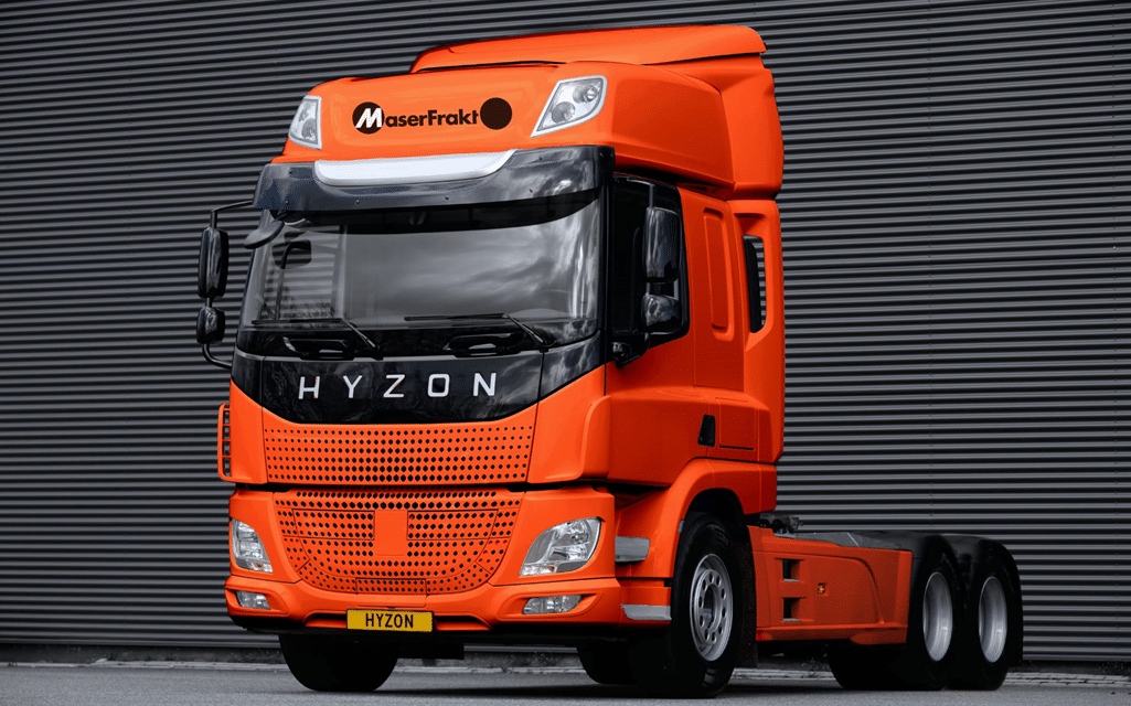 Hyzon to supply hydrogen trucks to Swedish logistics group, MaserFrakt