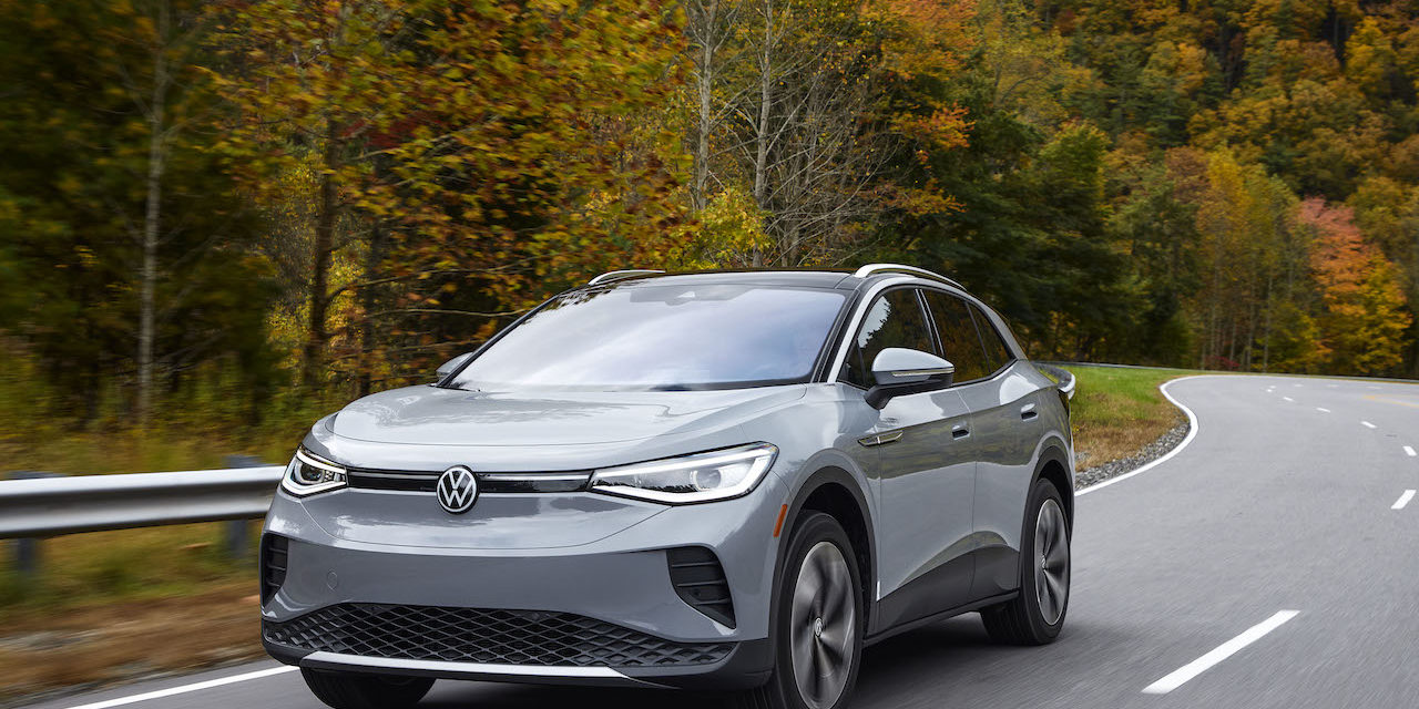 2022 Volkswagen ID.4 Pro Electric SUV Boasts EPA-Estimated 280-Mile Range