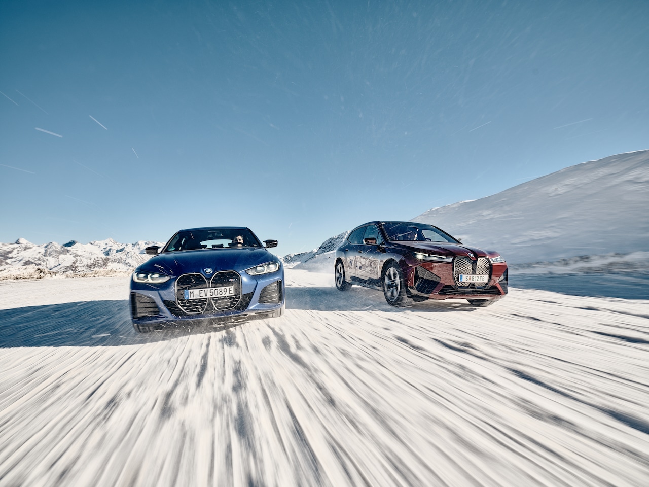 The first fully electric BMW xDrive system in the BMW iX and the BMW i4 M50