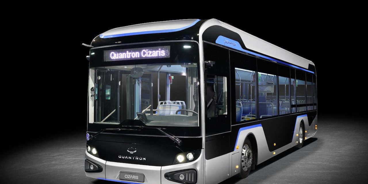 QUANTRON Takes Off Emission-Free with the CIZARIS Electric Bus