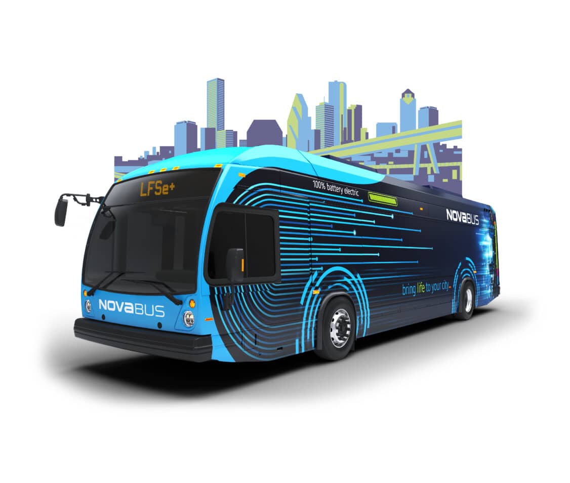 Nova Bus announces its largest order of electric buses in the U.S. by the Metropolitan Transit Authority of Harris County in Houston