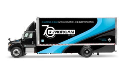 Morgan Truck Body Unveils Electrified Truck 
