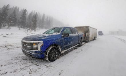 F-150 Lightning Tows 10,000 Pounds In Tough Conditions