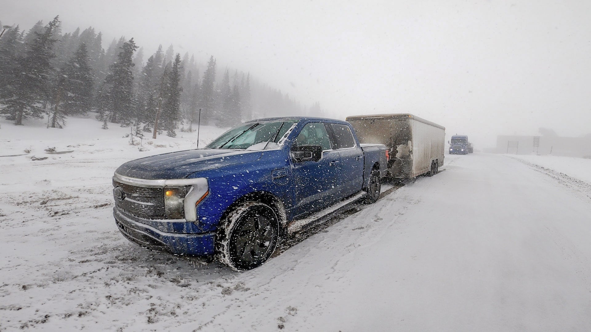 F-150 Lightning Tows 10,000 Pounds Up Colorado’s I-70 On Coldest February Day In Boulder In 123 Years, Davis Dam In Triple Digit Heat