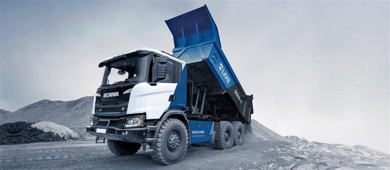 Scania puts electric trucks in LKAB mine in northern Sweden