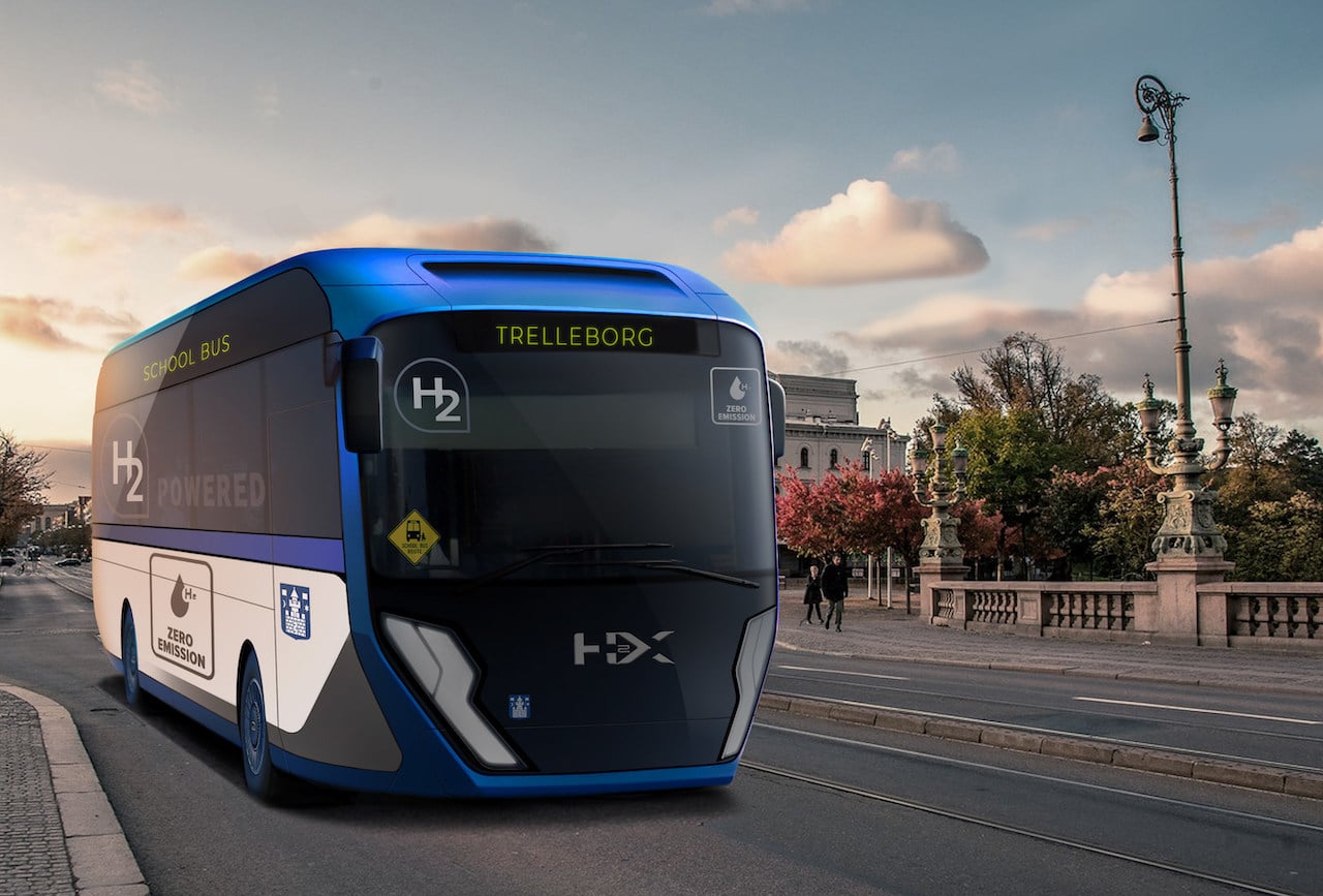 H2X in agreement with Trelleborg Municipality to supply hydrogen buses and waste truck
