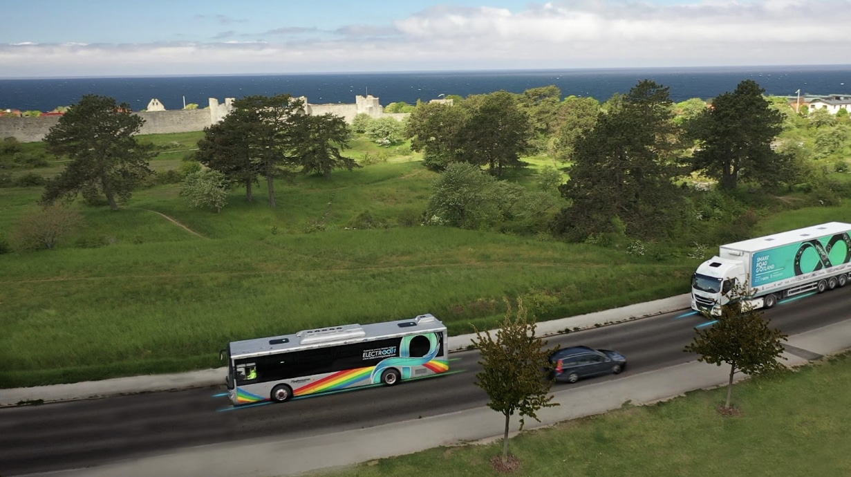 SmartRoad - Electreon Announces Extension of World’s First Wireless Electric Road for Trucks and Buses
