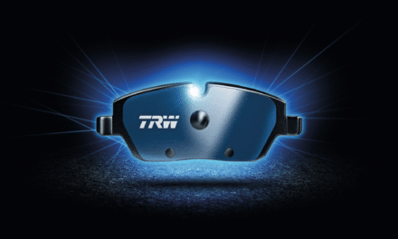 Full Line of TRW Electric Blue Brake Pads for Electric and Hybrid Vehicles Available for Order in the U.S.