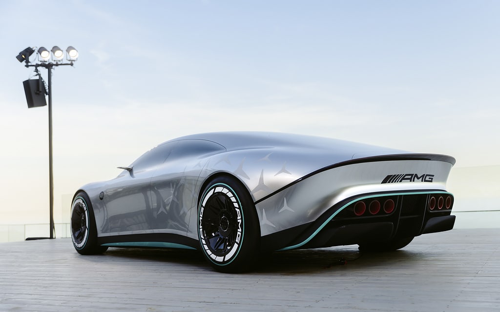 Vision AMG Show Car Offers Glimpse of All-Electric Future of Mercedes-AMG