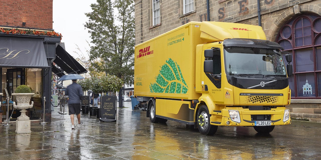DHL Orders Dozens of Electric Trucks from Volvo