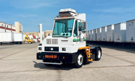 Orange EV Electric Terminal Trucks Added to Penske Truck Leasing Fleet Offering