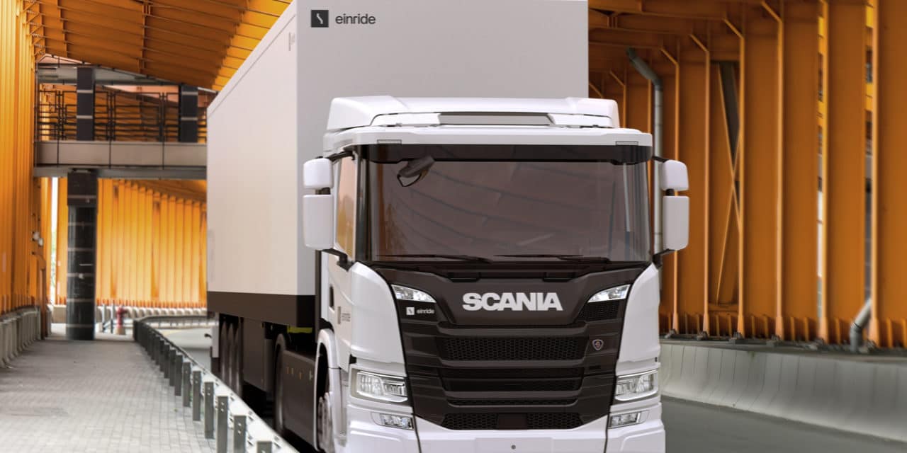 Scania, Einride to Accelerate Electrification of Road Freight with Fleet of 110 Trucks