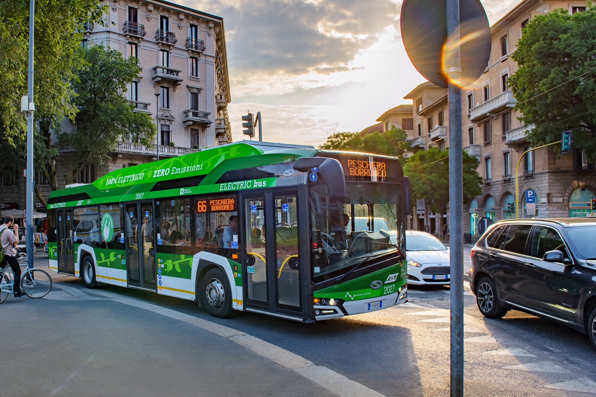 More orders from Milan – 75 electric Solaris buses will make their way to Italy