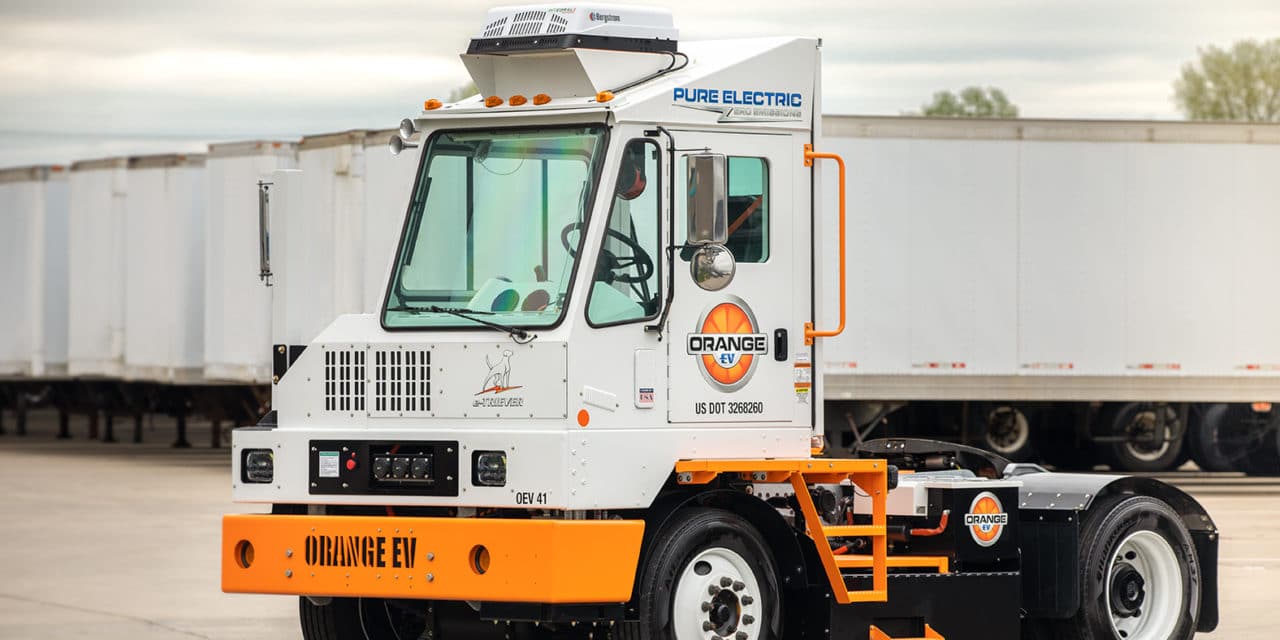 Orange EV Unveils e-TRIEVER, the 3rd Generation of its Industry-Leading Electric Yard Trucks
