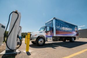 West Michigan International Opens Michigan's First Public Commercial Vehicle Charging Station