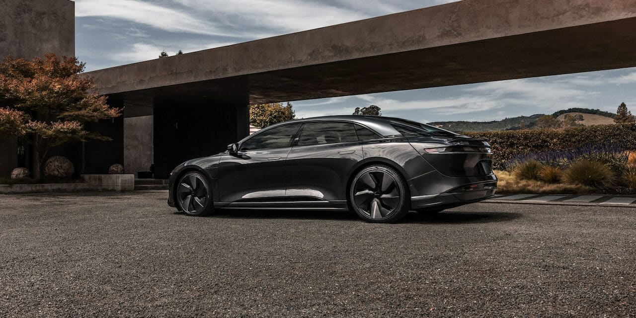 Lucid Unveils New Lucid Air Stealth Look