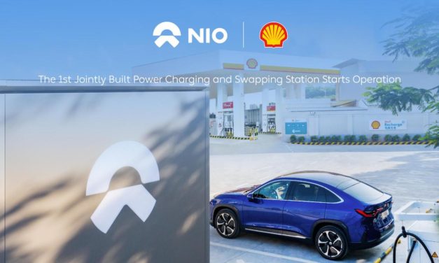NIO and Shell Introduce the First Integrated Power Charger and Swap Station