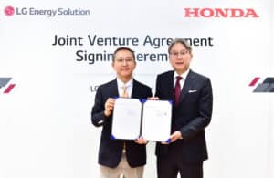 LG Energy Solution and Honda to Form Joint Venture for EV Battery Production in the U.S.