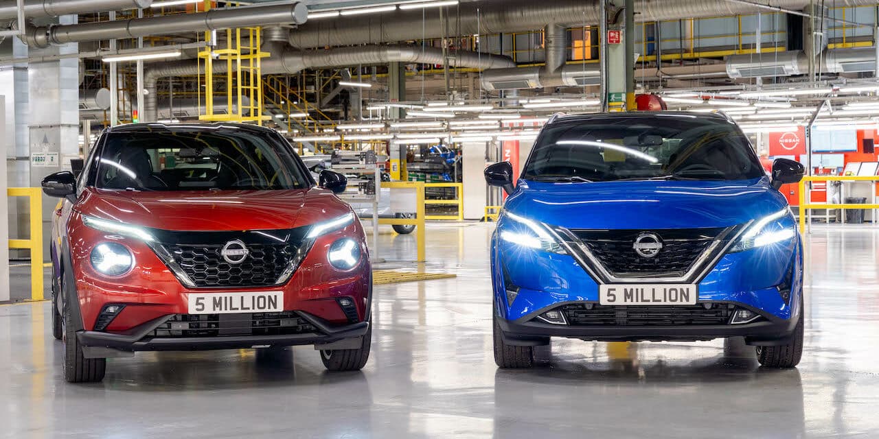 Nissan electrifies its UK-built models
