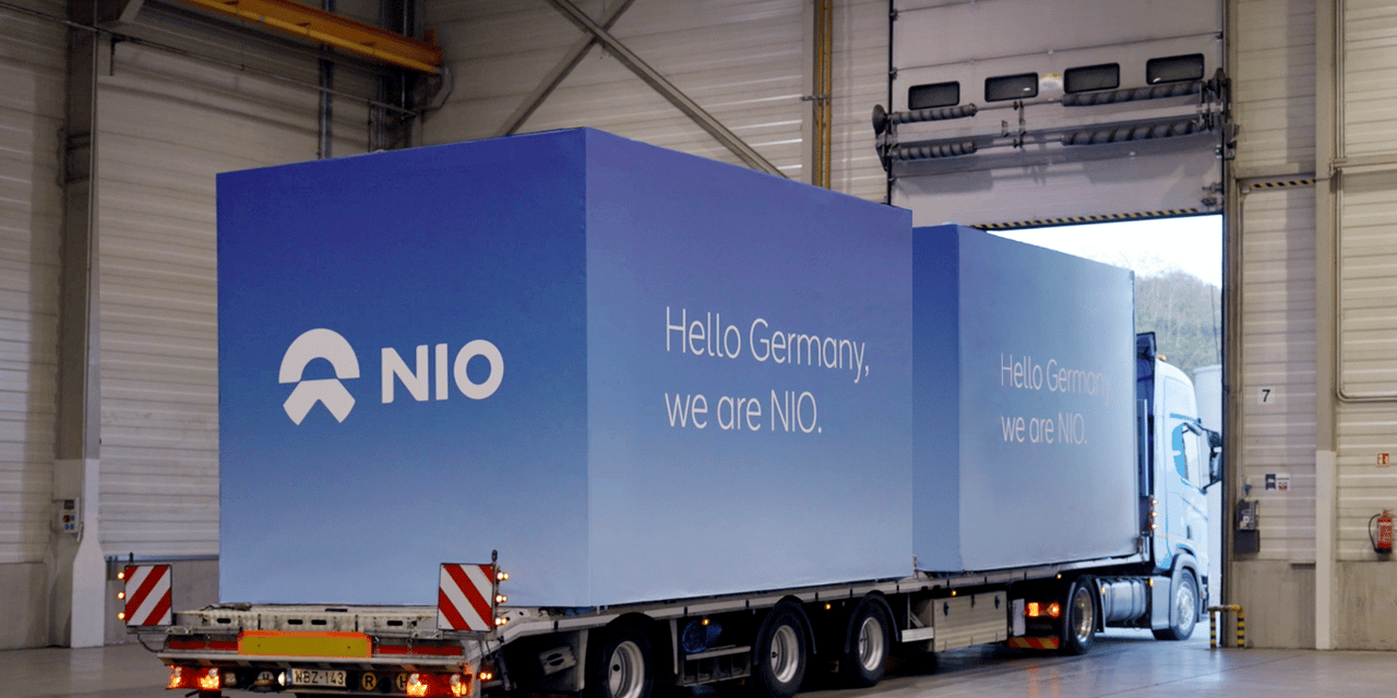 NIO’s Hungary Produced Power Swap Station Makes First Shipment to Germany