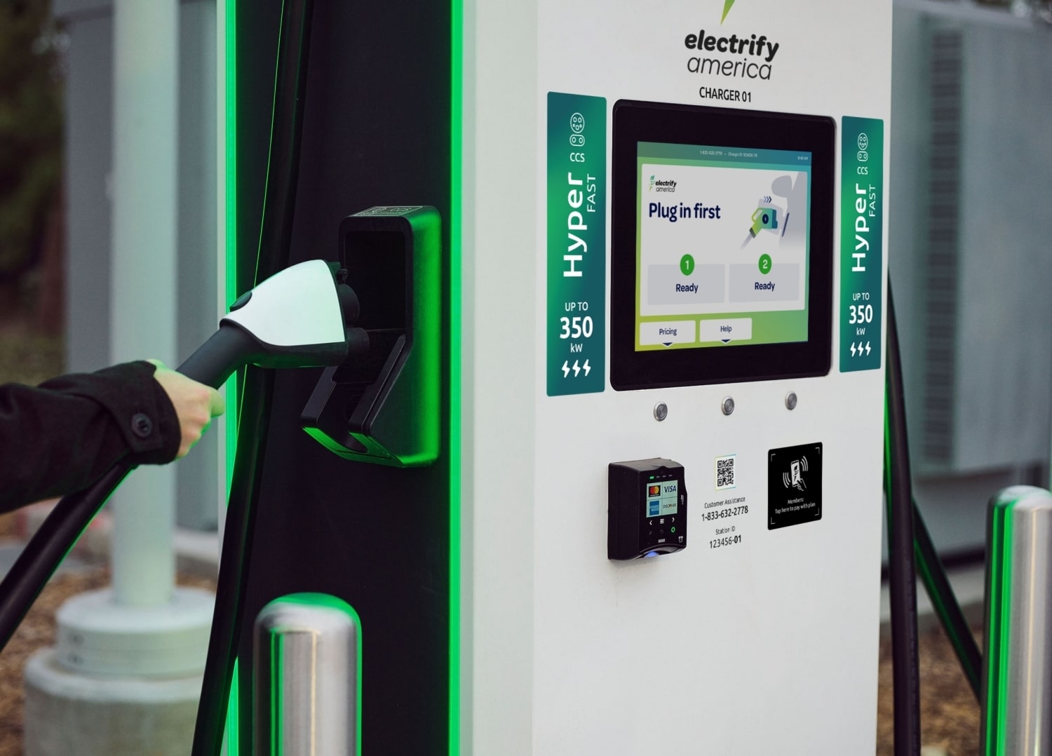 Electrify America also introduces new Balanced power technology chargers that optimize energy distribution to vehicles