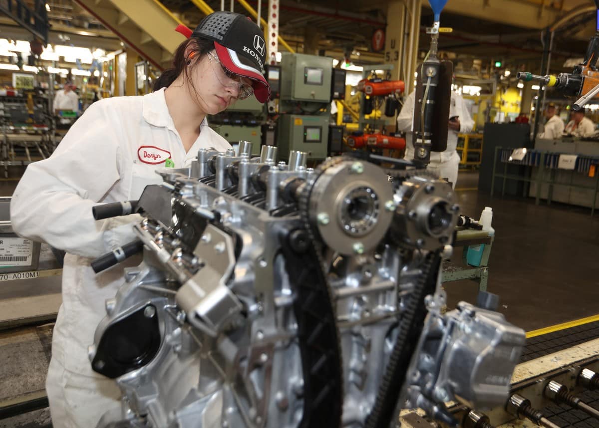 All-New 2023 Honda CR-V Hybrid Production Begins in North America