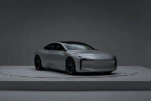 Hopium, French manufacturer of high-end hydrogen-powered vehicles, is proud to unveil at the 2022 Paris Automotive Week, the Hopium Machina Vision, the world's first ever hydrogen-powered sedan.