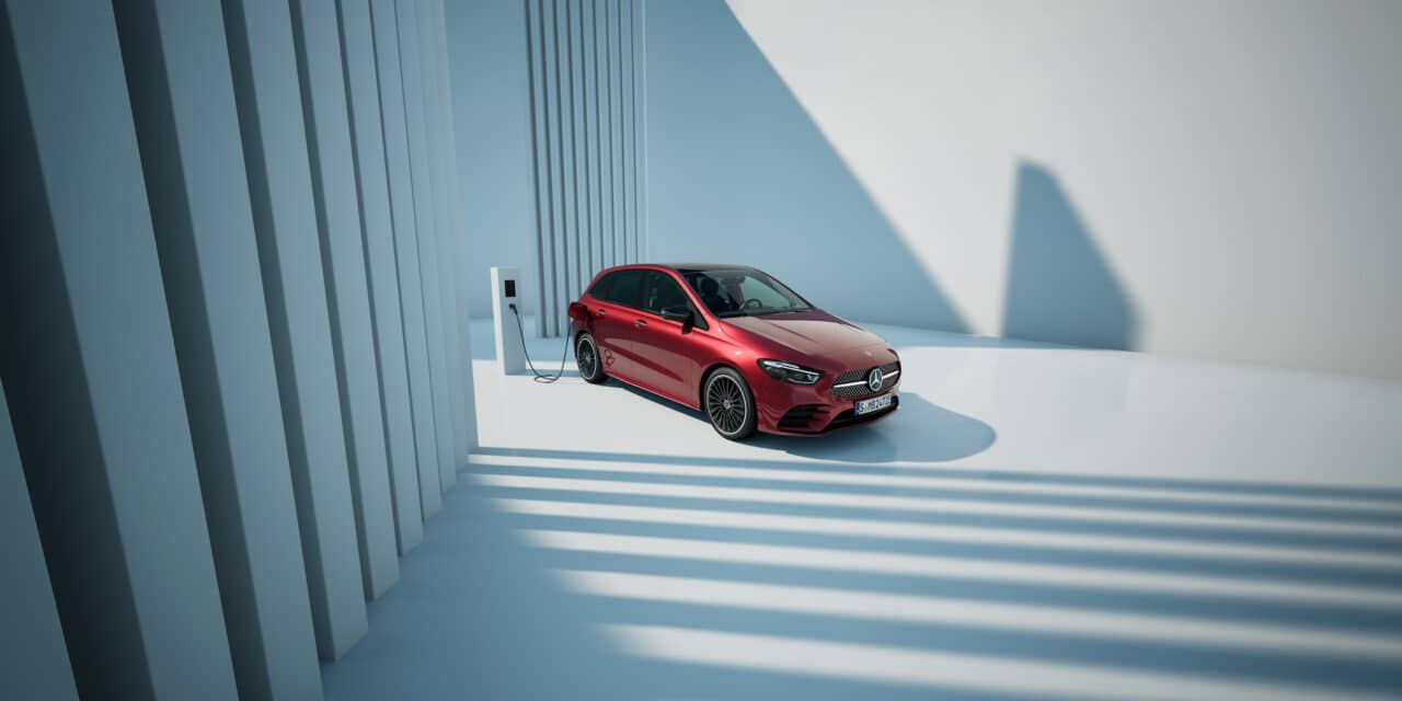 The new Mercedes B-Class stands out from the crowd