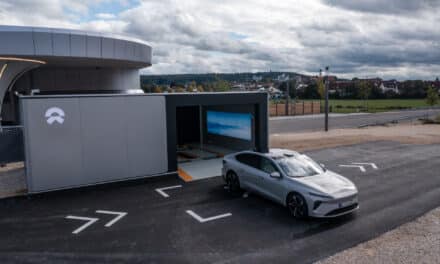 NIO Opens First Power Swap Station in Germany