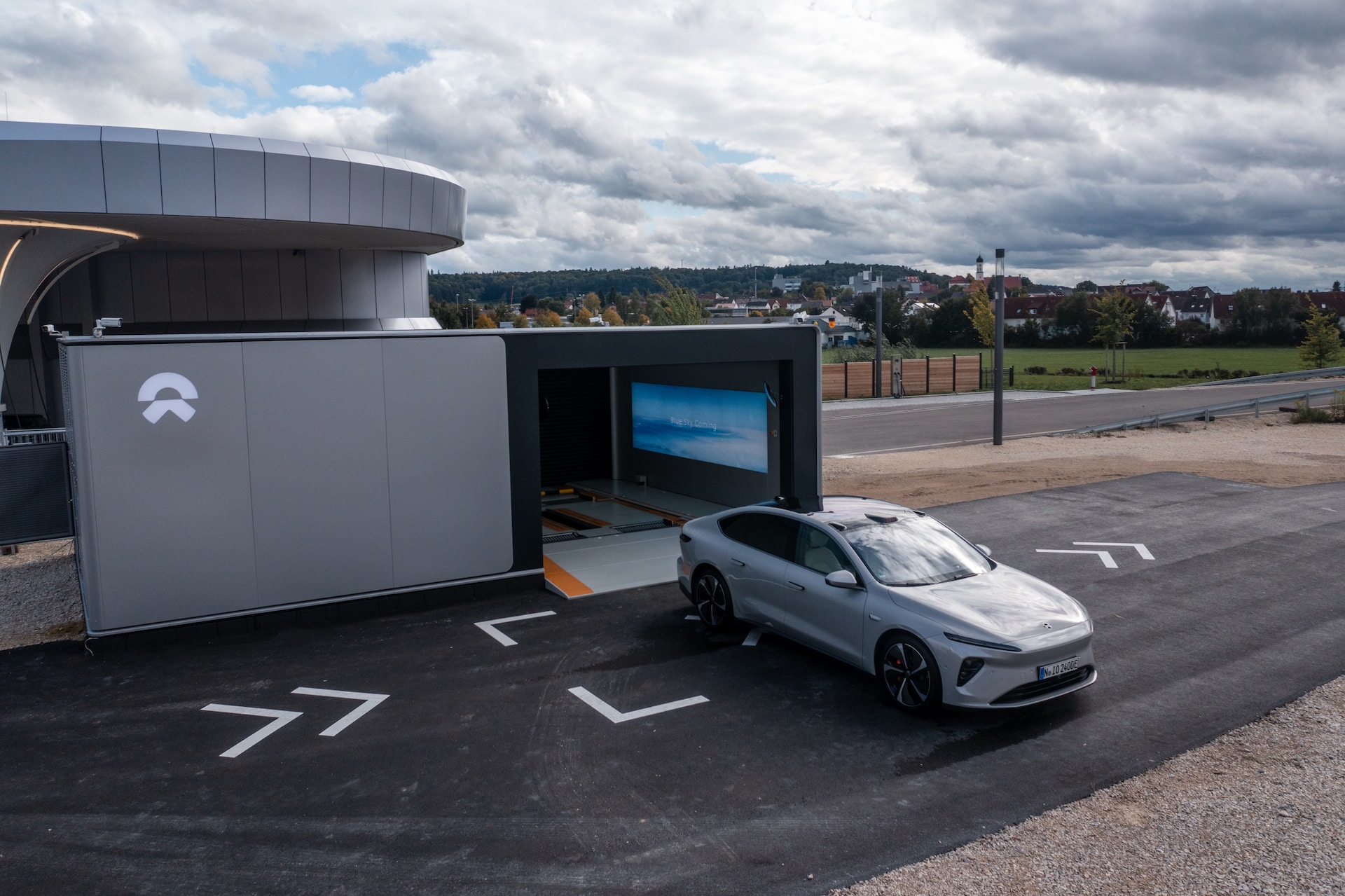 First NIO Power Swap Station in Germany Officially Opens