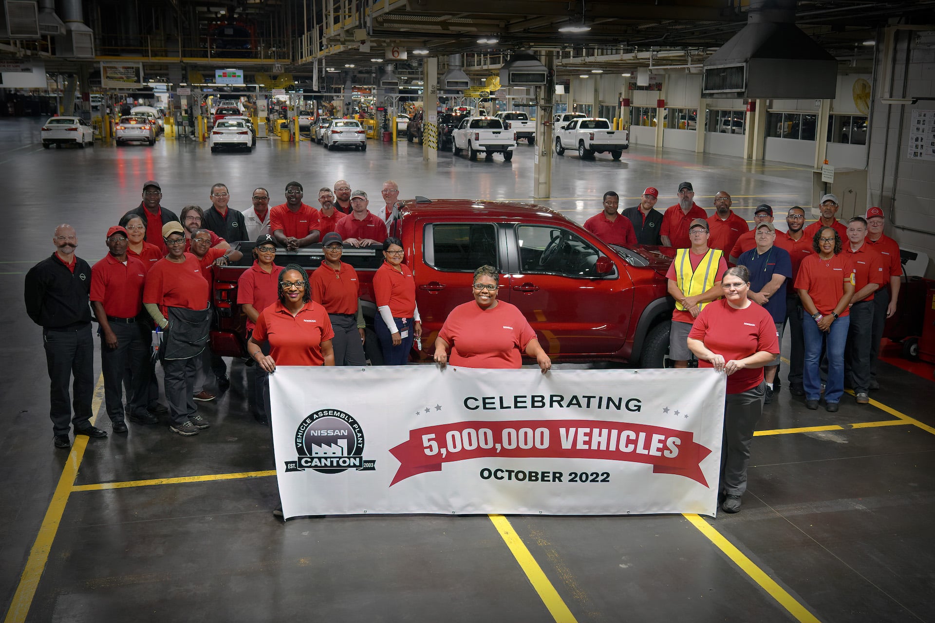 Nissan celebrates 5 million vehicles produced at Mississippi plant, advances EV transformation