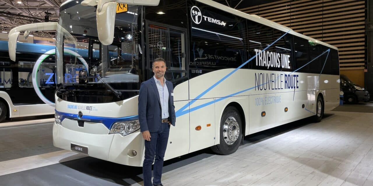 TEMSA showcases its two electric vehicles in France