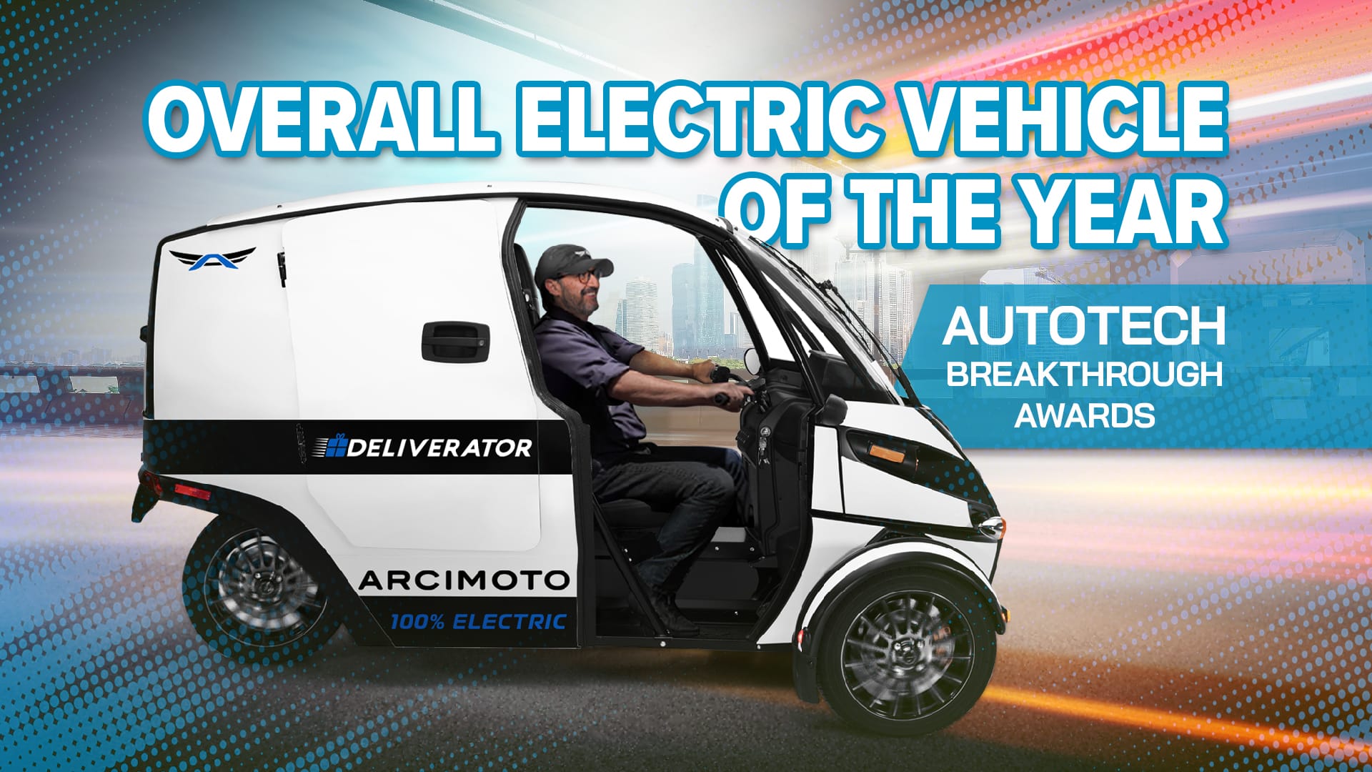 Arcimoto Deliverator Named Overall Electric Vehicle of the Year in 2022