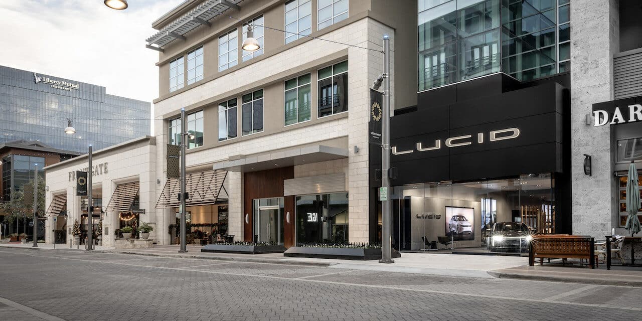Lucid Motors Opens First Retail Studio Location in Texas