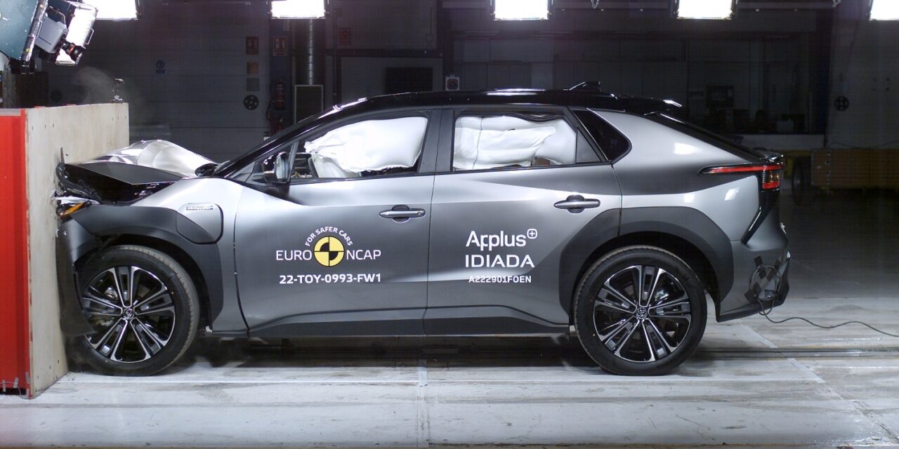 All-electric Subaru Solterra Awarded Maximum Five Star Rating in 2022 Euro NCAP Safety Test